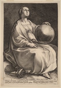 Urania von Hendrick Goltzius