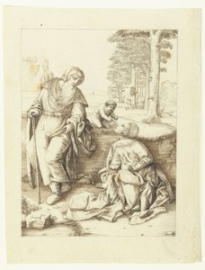 Die Heilige Familie von Hendrick Hondius (I)