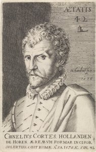 Porträt von Cornelis Cort von Hendrick Hondius (I)
