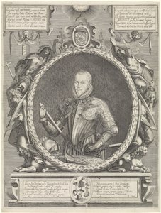 Porträt von Moritz, Prinz von Oranien von Hendrick Hondius (I)