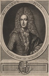 Aaron Hill, 1709 von Hendrick Hulsberg