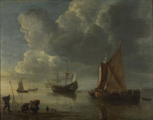 Ein ruhiges Meer, 1655-1657