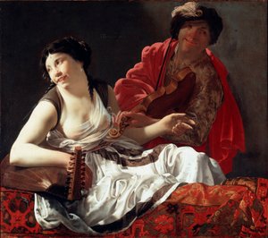 Das Konzert oder Allegorie des Gehörs von Hendrick ter Brugghen