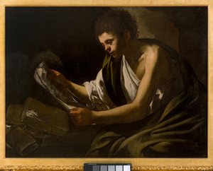 Der heilige Johannes der Evangelist von Hendrick ter Brugghen