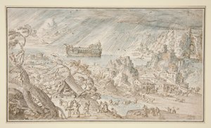 Die Sintflut von Hendrick van Cleve III
