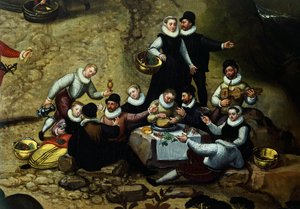 Jahrmarkt, von Lucas van Valkenborch