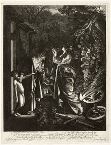 Die Verspottung der Ceres von Hendrick von Goudt