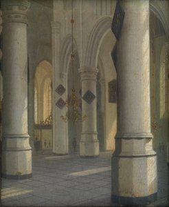 Innenraum einer Kirche, um 1655 von Hendrik Cornelisz. van Vliet