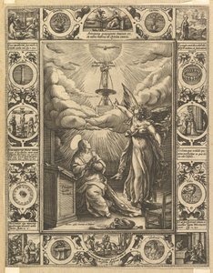 Ave Maria, aus Allegorische Szenen aus dem Leben Christi von Hendrik Goltzius