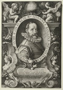 Hans Bol, 1593 von Hendrik Goltzius