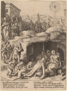 Die Anbetung der Heiligen Drei Könige von Hendrik Goltzius