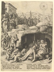 Die Anbetung der Könige, ca. 1585 von Hendrik Goltzius