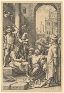 Die Krönung mit Dornen, aus Die Passion Christi