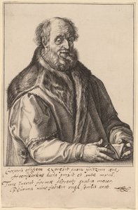 Johannes Zurenus (Jan van Zuren) von Hendrik Goltzius after Maerten van Heemskerck