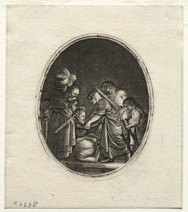 Die Enthauptung von Johannes dem Täufer von Hendrik Goudt