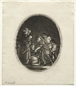 Die Enthauptung von Johannes dem Täufer von Hendrik Goudt