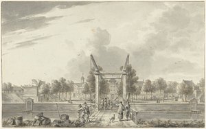Das Gouverneurshaus in Batavia