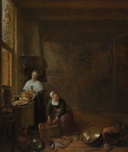 Eine Küche, ca. 1643
