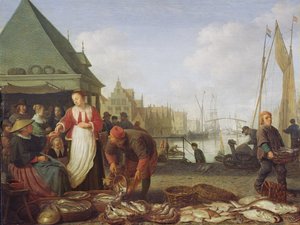 Der Fischmarkt von Rotterdam