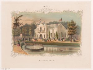 Ansicht des Konzertsaals von Arnhem von Hendrik Wilhelmus Last (attributed to)