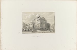 Ansicht des Museums Boijmans in Rotterdam, 1854 von Hendrik Wilhelmus Last
