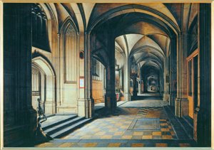 Kircheninneres. Nachteffekt