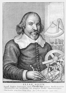 Elias Allen (ca. 1588-1653) graviert von Wencelaus Hollar (1607-77)