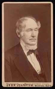 Porträt von John Johnston 1806-1879, vor 1876