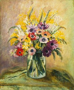 Anemonen und Mimosen
