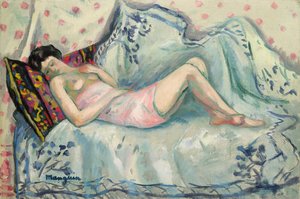Anita in der rosa Bluse
