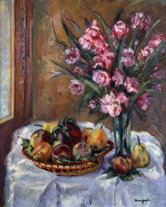 Oleander und Früchte von Henri Charles Manguin
