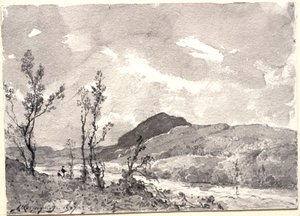 Entlang eines Flussufers von Henri-Joseph Harpignies
