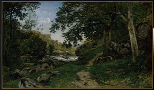 Der felsige Pfad im Morvan von Henri-Joseph Harpignies