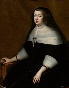 Porträt von Anna von Österreich von Henri Beaubrun
