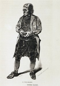 Le père Grandet - in „Eugénie Grandet“ von Balzac, ill. Henri Monnier, Originalausgabe von 1843 von Henri Bonaventure Monnier