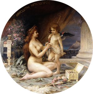 Aphrodite und Eros
