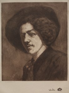 James McNeil Whistler von Henri Charles Guérard