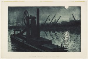 Die Drague von Dieppe, ca. 1885