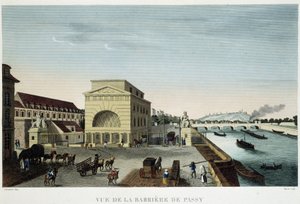 Barrière de Passy - in „Vue de Paris en 1810: les barriers de Paris“ von Courvoisier