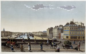 Paris, die Pont Notre-Dame - in „Vues de Paris“ von Courvoisier von Henri Courvoisier Voisin