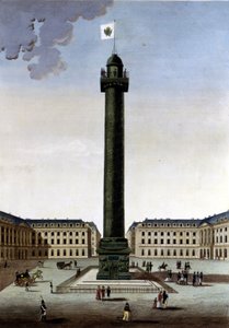 Place Vendôme - in „Views of Paris“ von Courvoisier