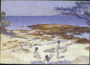 Strand bei Cabasson von Henri Edmond Cross