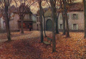 Das Dorf im Herbst, ca. 1915
