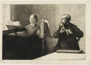 Ein Stück von Schumann von Henri Fantin-Latour