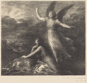 Debüt aus „Das Paradies und die Peri“ (2. Tafel) von Henri Fantin-Latour