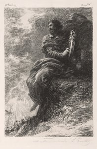 Harolde in den Bergen von Henri Fantin-Latour