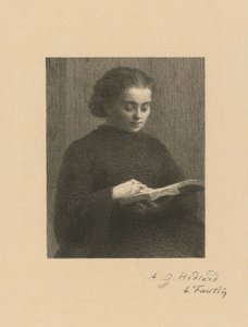 Lesende Frau von Henri Fantin-Latour