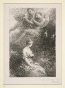 Die Verdammnis von Faust: Erscheinung von Marguerite von Ignace Henri Jean Fantin Latour