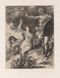 Siegfried und die Rheintöchter von Ignace Henri Jean Fantin Latour