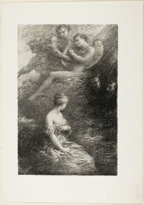 Die Verdammnis von Faust: Das Erscheinen von Marguerite von Ignace Henri Jean Fantin Latour